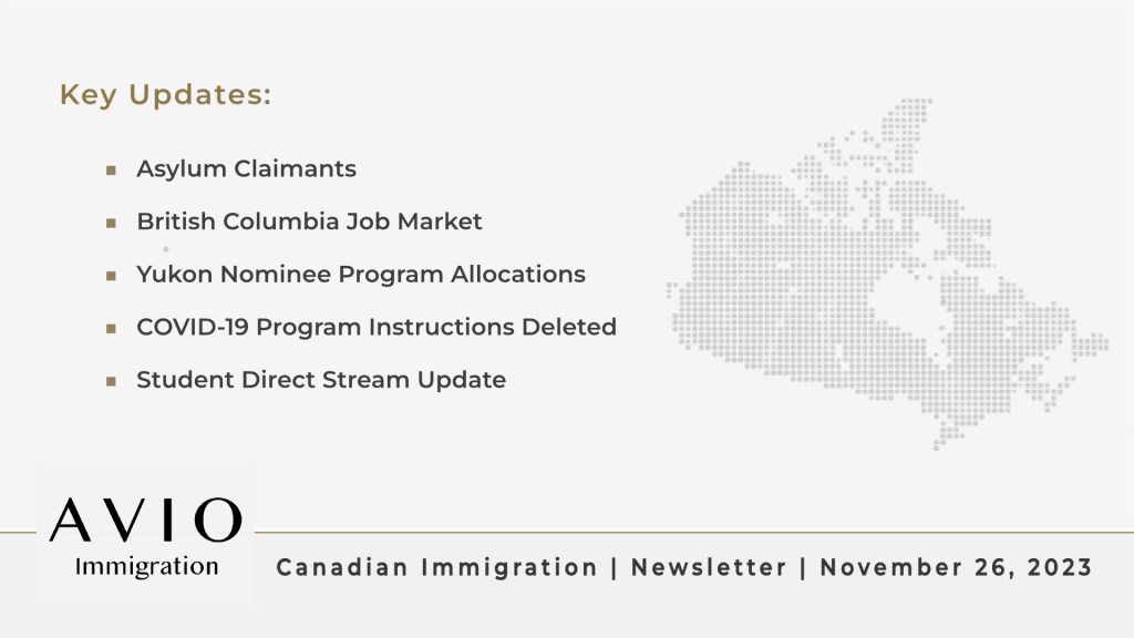 Weekly Digest | November 26,&nbsp;2023