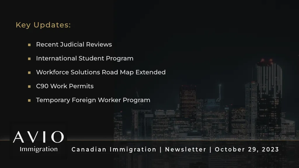 Weekly Digest | October 29, 2023