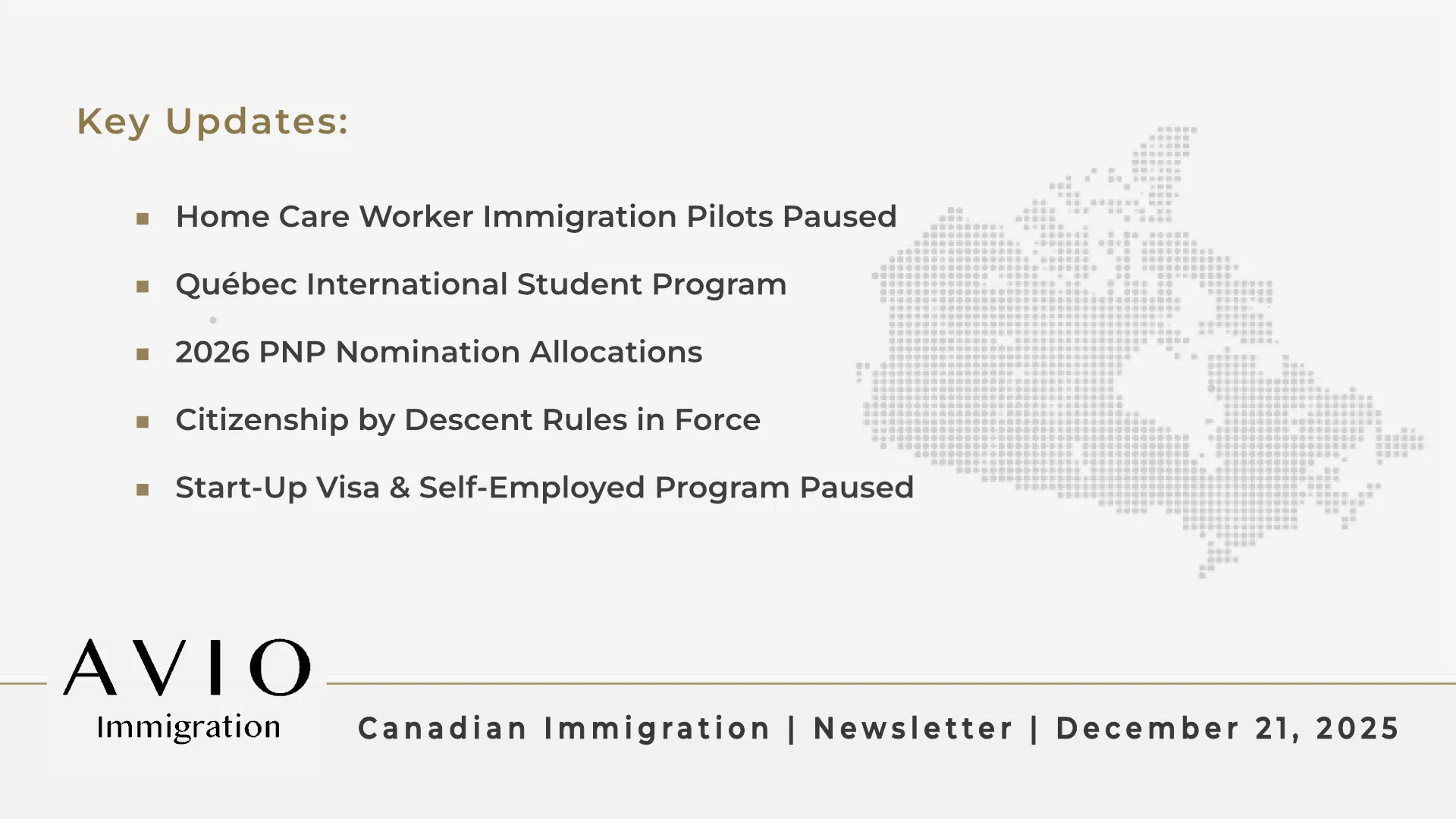 Weekly Digest | December 21, 2025